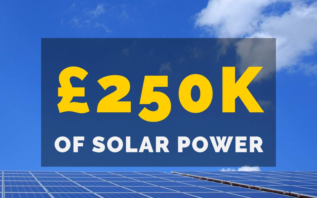 1/4 MILLION Raised for New Community Solar in Brighton!