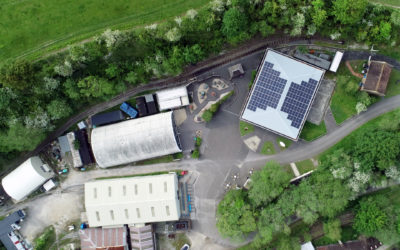 Solar on Amberley Museum’s Connected Earth Building – Connecting to the Sun Pays Off!
