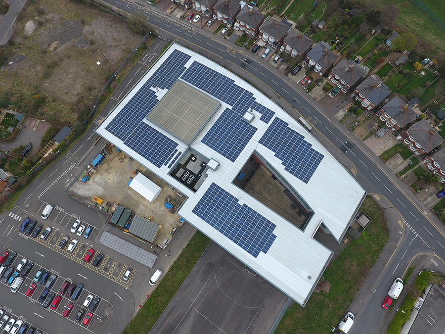Hastings Ore Valley Campus Solar Roof